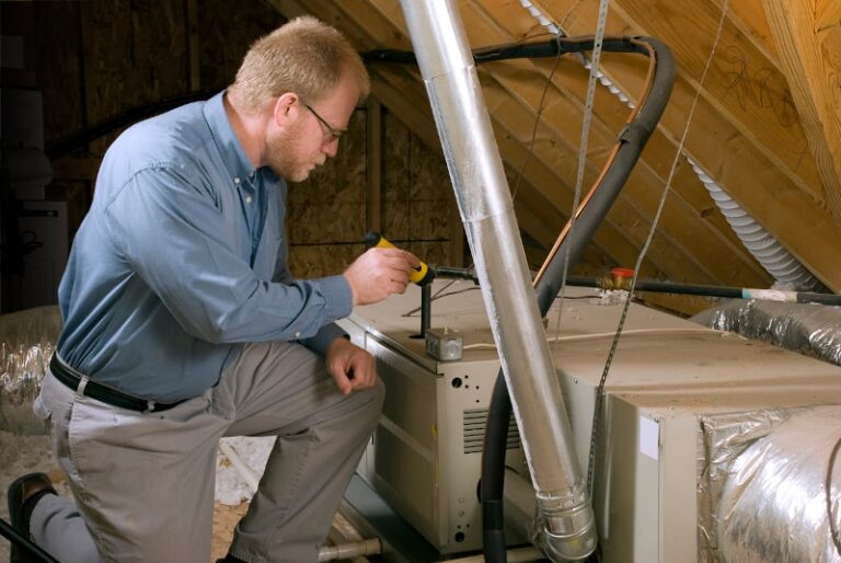 inspecting furnace and insulation